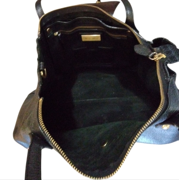 Annabell Ingall Black Leather Shoulder Bag Tote Purse main image 2